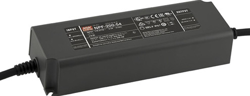 Meanwell NPF-200-48 Price and Specs Constant Voltage and Constant Current LED Driver NPF-200-12/24/36/42/48/54 YCICT