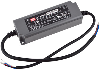 Meanwell NPF-60-24 Price and Specs Constant Current and Voltage LED Driver NPF-60-12/15/20/24/30/36/42/48/54 IP67 YCICT