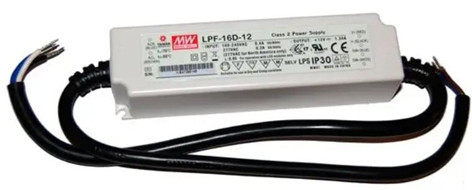 Meanwell LPF-16D-12 Price and datasheet Constant Current Mode AC/DC LED Driver LPF-16D-12/15/20/24/30/36/42/48/54 YCICT