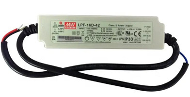 Meanwell LPF-16D-42 Price and specs Constant Current Mode AC/DC LED driver LPF-16D-12/15/20/24/30/36/42/48/54 PFC YCICT