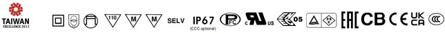 Meanwell LPF-25-54 price and datasheet Constant Voltage and Constant Current AC/DC LED Driver 25W with PFC IP67 YCICT