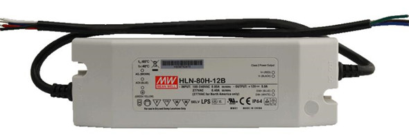 Meanwell HLN-80H-12 Price and Specs Output Switching Power Supply HLN-80H-12/15/20/24/30/36/42/48/54 80W Class 2 YCICT