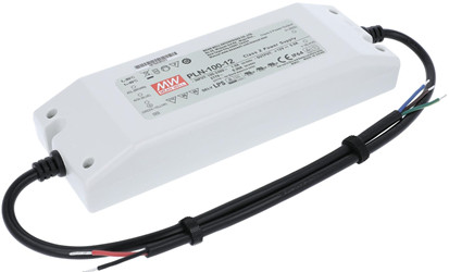 Meanwell PLN-100-12 Price and Specs Single Output LED Power Supply PLN-100-12/15/20/24/27/36/48 100w PFC IP64 YCICT