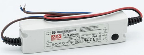 Meanwell PLN-20-48 Price and Specs Single Output Power Supply PLN-20 PLN-20-12 PLN-20-18 PLN-20-24 PLN-20-36 IP64 YCICT