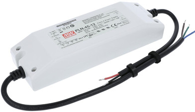 Meanwell PLN-45-12 Price and Specs Single Output LED Power Supply PLN-45-12/15/20/24/27/36/48 PFC IP64 LPS 45W YCICT