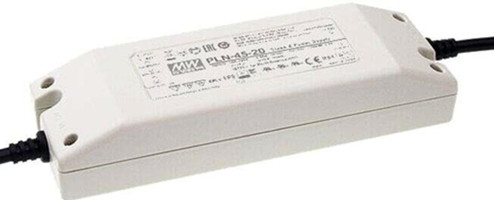 Meanwell PLN-45-20 Price and Specs Single Output LED Power Supply PLN-45-12/15/20/24/27/36/48 45W PFC IP64 LPS YCICT