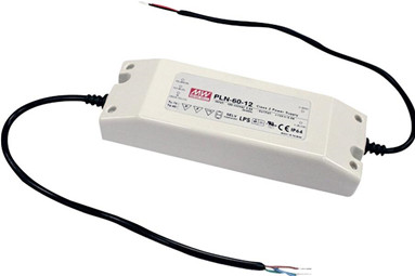 Meanwell PLN-60-12 Price and Specs 60W Single Output LED Power Supply PLN-60-12/15/20/24/27/36/48 LPS IP64 YCICT