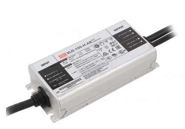 Meanwell XLG-100-H price and specs Constant Power Mode 100W AC/DC LED Driver XLG-75-12/24 XLG-100-L/H IP67 ycict
