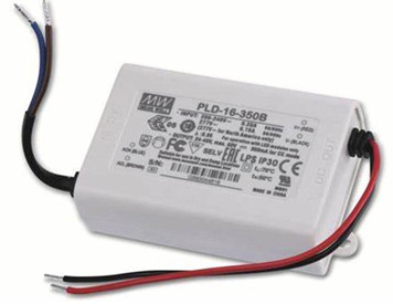 Meanwell PLD-16-350 price and specs 16W Single Output LED driver PLD-16-350 PLD-16-700 PLD-16-1050 PLD-16-1400 YCICT