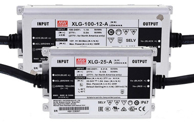 Meanwell XLG-100 price and datasheet Constant Power Mode 100W AC/DC LED Driver XLG-75-12/24 XLG-100-L/H Metal case ycict