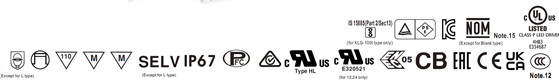 Meanwell XLG-100-l price and datasheet Constant Power Mode AC/DC LED Driver XLG-100-12/24 XLG-100-L/H IP67 100w ycict