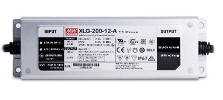 Meanwell XLG-200-12 price and specs Constant Power Mode 200W LED Driver XLG-200-12 XLG-200-24 XLG-200-L XLG-200-H YCICT