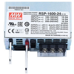 Meanwell RSP-1600-24 Meanwell RSP-1600-24 price and specs ac dc enclosed type 1600w 24v 67a good price meanwell rsp ycict