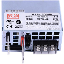 RSP-1600-48 Meanwell Power Supply 1600W single output AC/DC Programmable Enclosed type RSP Series PFC function YCICT