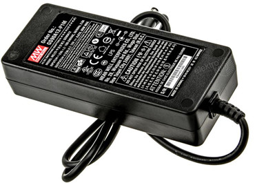 Meanwell GST90A12 Price and Specs 90W AC-DC Reliable Green Industrial Adaptor 3 pole AC inlet power unit PFC YCICT
