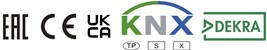 KAA-4R4V-S price and specs KNX LED actuator/dimmer 21~31V programable via ETS software Support KNX Data Secure YCICT
