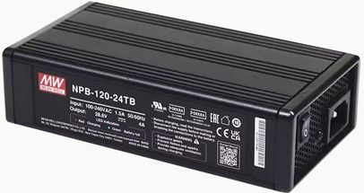 Meanwell NPB-120 Price and Datasheet 120W Compact Size Wide Output Range Charger NPB-120-12 NPB-120-24 NPB-120-48 YCICT