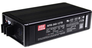Meanwell NPB-360 Price and Specs Compact Size Wide Output Range Charger NPB-360-12 NPB-360-24 NPB-360-48 360W PFC YCICT