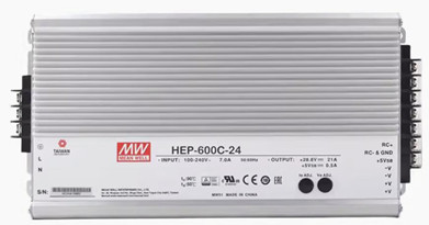 Meanwell HEP-600C Price and Specs 600W Battery Charger HEP-600C-12 HEP-600C-24 HEP-600C-48 3 Stage AC/DC PFC YCICT