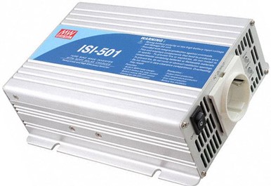ISI-501 Meanwell 500W True Sine Wave DC-AC Inverter with MPPT Solar Charger ISI-501-112 ISI-501-124 ISI-501-148 YCICT