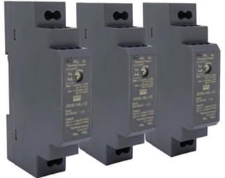 Meanwell DDR-15G-12 price and specs 15W DIN Rail Type DC-DC Converter Width 17.5mm 12V1.25A0-1.25A15W60mVp-p YCICT