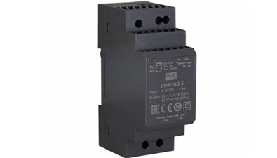 Meanwell DDR-30L-24 price and specs 30w DIN Rail DC-DC Converter DDR-30L DDR-30L-5 DDR-30L-12 DDR-30L-15 24v YCICT