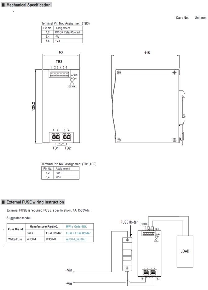Meanwell DDRH-120-12 price and datasheet 120W 250~1500Vdc Input DIN Rail DC-DC Converter DDRH-120-12/24/32/48 8.4a YCICT