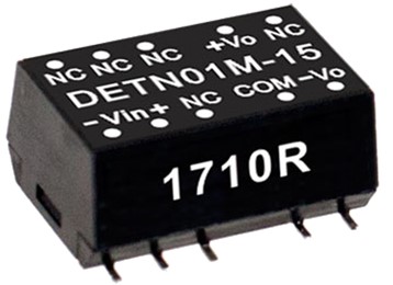 DETN01L-12 Meanwell Power Supply 1W SMD package DC-DC Converter DETN01L DETN01L-05 DETN01L-15 module type YCICT