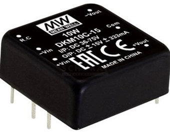 SKM10C Meanwell Power Supply 10W DIP Package DC-DC Converter SKM10C-03 SKM10C-05 SKM10C-12 SKM10C-15 DKM10C YCICT