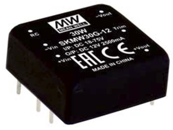 SKMW30F Meanwell Power Supply 30W 24V DC-DC Converter SKMW30F-03 SKMW30F-05 SKMW30F-12 SKMW30F-15 DKMW30F YCICT