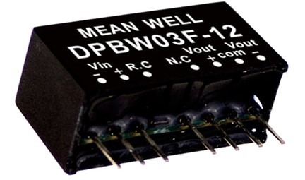 DPBW03G-12 Meanwell power supply 3W DC-DC Converter SIP8 package DPBW03G DPBW03G-05 DPBW03G-15 low cost SPBW03 YCICT