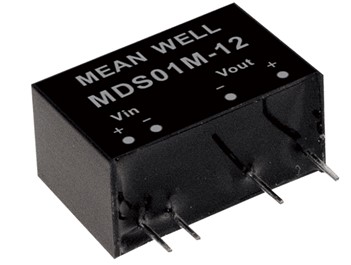 Meanwell MDS01N-05N price and specs 1W SIP DC-DC Medical Converter MDS01N-N MDS01N-03N MDS01N-12N MDS01N-15N YCICT