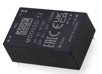 Meanwell MDS03G-12 price and specs dc-dc medical Converter MDS03G MDS03G-05 MDS03G-15 MDS03G MDD03G 24v 48v YCICT