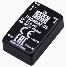 RDDW08G Meanwell Power Supply 8W DIP Railway DC-DC Converter RDDW08G-05 RDDW08G-12 RDDW08G-15 RSDW08 RDDW08 YCICT