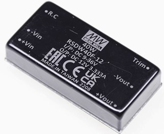 RSDW40F Meanwell Power Supply 40W Railway DC-DC Converter RSDW40F-03 RSDW40F-05 RSDW40F-12 RSDW40F-15 RSDW40 YCICT 
