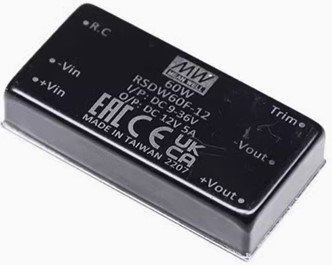 RSDW60H Meanwell Power Supply 60W DIP Package DC-DC Converter RSDW60H-05 RSDW60H-12 RSDW60H-24 RSDW60H-48 RSDW60 YCICT 