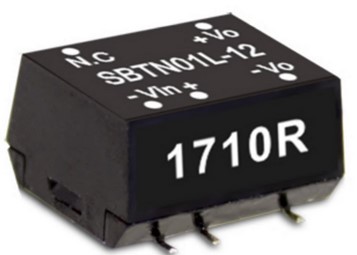 Meanwell SBTN01L-12 price and specs 1W DC-DC SMD Converter SBTN01L SBTN01L-05 SBTN01L-09 SBTN01L-15 30mA 12v ycict