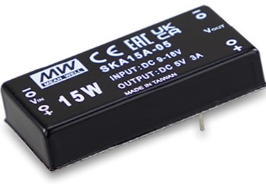SKA15-05 Meanwell Power Supply 9.9~15W DC-DC Single Output DIP Package SKA15A-05 SKA15B-05 SKA15C-05 SKA15 YCICT
