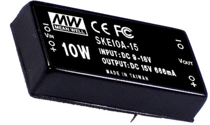 SKE10-12 Meanwell Power Supply 10W 12V DIP DC-DC Single Output Converter SKE10A-12 SKE10B-12 SKE10C-12 SKE10 YCICT