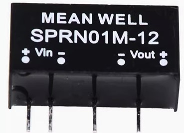 SPRN01M Meanwell Power Supply 1W DC-DC Converter SIP6 SPRN01M-05 SPRN01M-12 SPRN01M-15 Single output DPRN01 YCICT