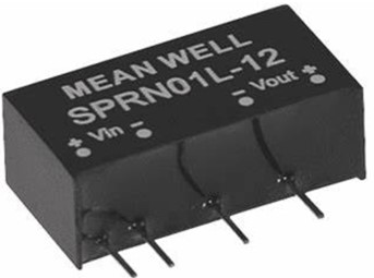 SPRN01N-12 Meanwell Power Supply 1W DC-DC Converter SIP6 SPRN01N SPRN01N-05 SPRN01N-15 Single Output DPRN01 YCICT