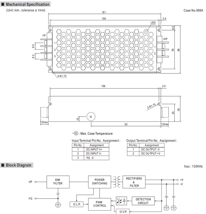 RSD-100D Meanwell Power Supply 100W Single Output DC-DC Converter RSD-100D-5 RSD-100D-12 RSD-100D-24 RSD-100 YCICT