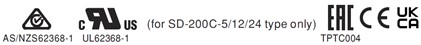 SD-200 Meanwell Power Supply 200W Single Output enclosed Converter SD-200B SD-200C SD Series 2:1 input range YCICT