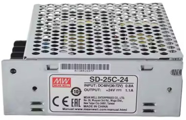 SD-25C-24 Meanwell Power Supply 25W 24V Single Output DC-DC Converter SD-25-24 SD-25A-24 SD-25B-24 low cost YCICT