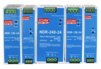 NDR-240 Meanwell Power Supply 240W Single Output Industrial Din Rail NDR-240-24 NDR-240-48 Din Rail NDR Series YCICT