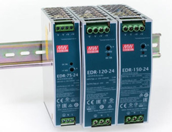EDR-75-12 Meanwell Power Supply 75W Single Output Industrial Din Rail EDR-75 EDR-75-24 EDR-75-48 EDR Series YCICT