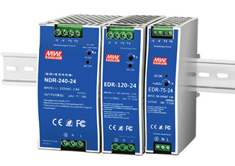NDR-120-24 Meanwell Power Supply 120W Single Output Industrial Din Rail NDR-120 NDR-120-12 NDR-120-48 24v 5a YCICT