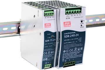 Meanwell SDR-240-24 price and specs 240W AC/DC Single Output Industrial Din Rail power supply PFC 24V 10A YCICT