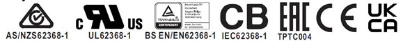 Meanwell RS-35 Series Mechanical Diagram