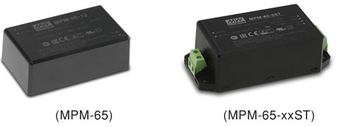 Meanwell MPM-65-24 Mechanical Diagram